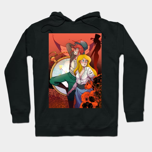 Down the Rabbit Hole Hoodie by alg813